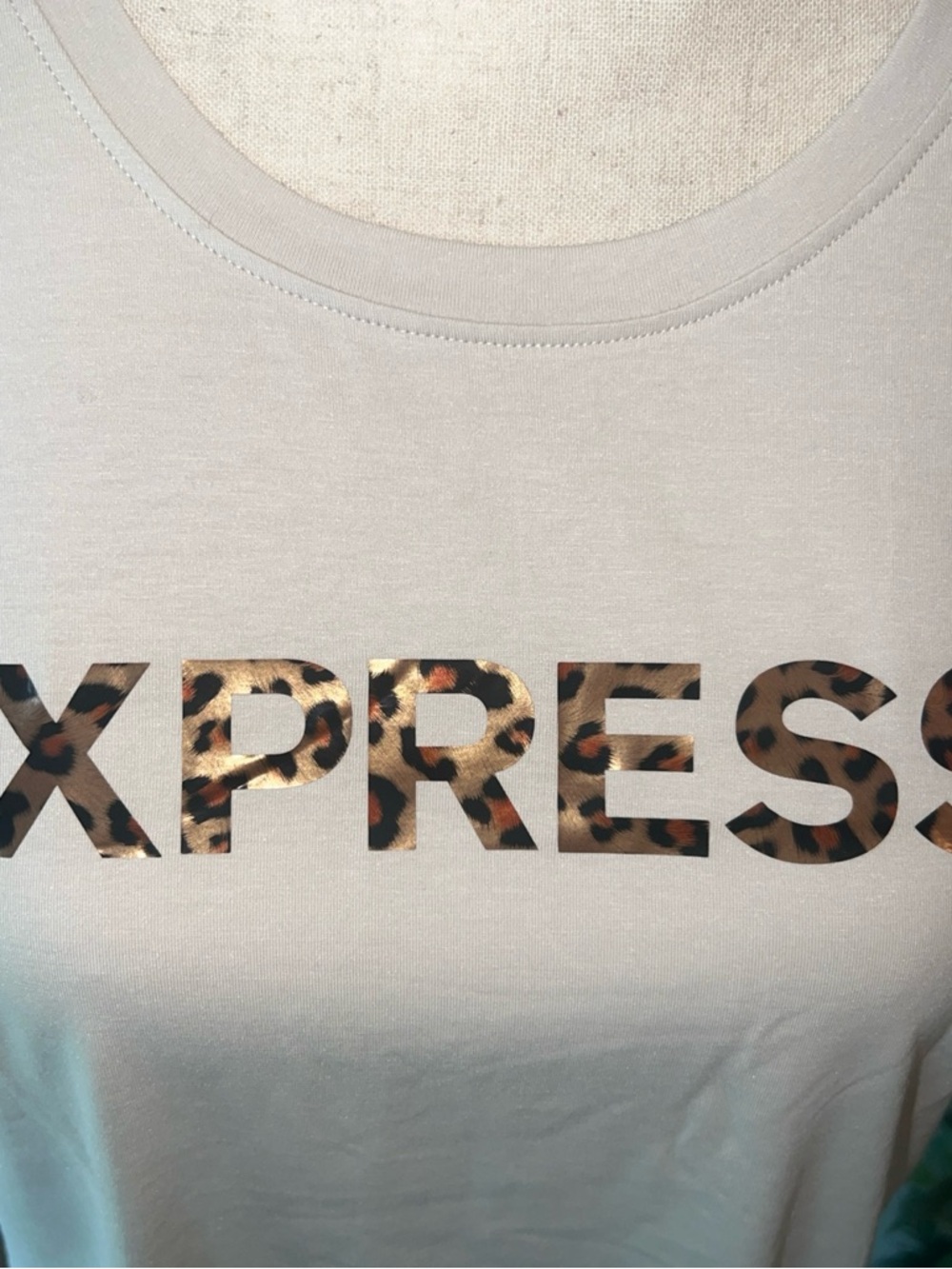Express Tee with Leopard Logo - Picture 2 of 8
